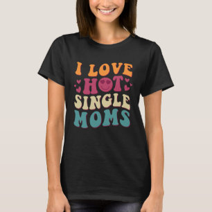 Camiseta Adoro Mães Quentes Groovy Vintage Trendy Styli