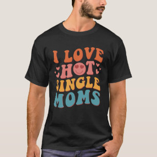 Camiseta Adoro Mães Quentes Groovy Vintage Trendy Styli