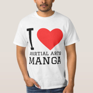 Camiseta Adoro manga de artes marciais