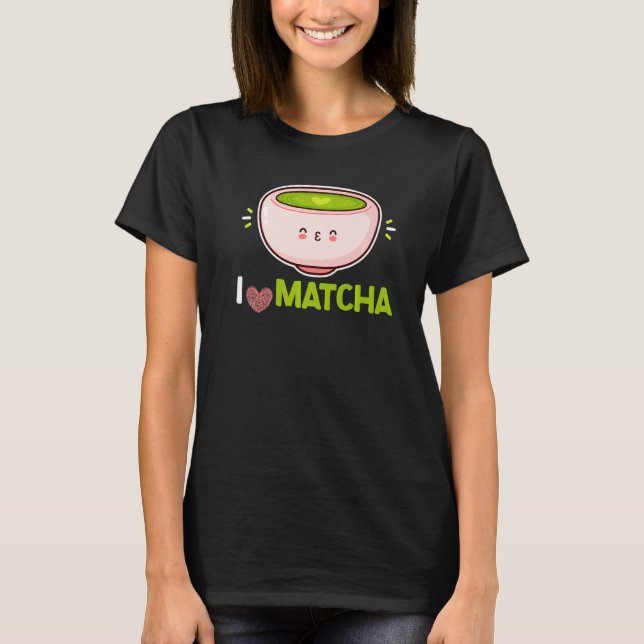 Camiseta Adoro Matcha Green Powers Deixando Matcha (Frente)