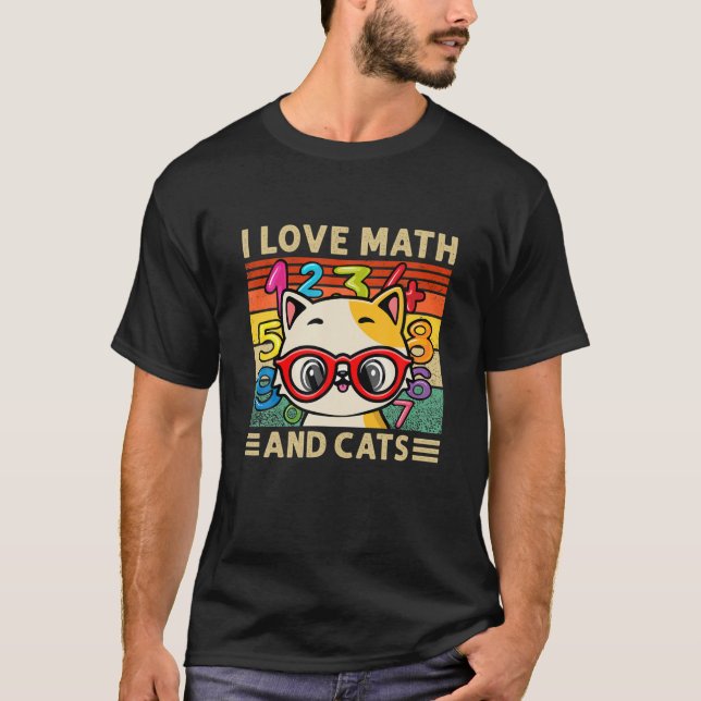 Camiseta Adoro Matemática E Gatos, Matemática, Fórmula De G (Frente)