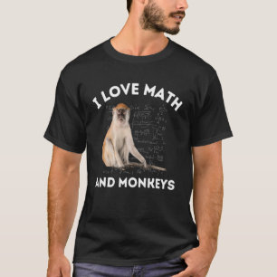 Camiseta Adoro Matemática e Macacos Macacos, Macacos, Sobre