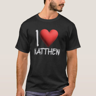 Camiseta Adoro Matthew Name Personalizado Men Cara BFF Matt
