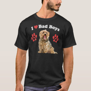 Camiseta Adoro Maus Rapazes Male Yorkie Cachorro Cachorro M