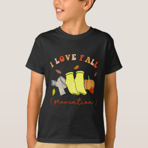 Camiseta Adoro Meias de Prevenção de Queda no outono