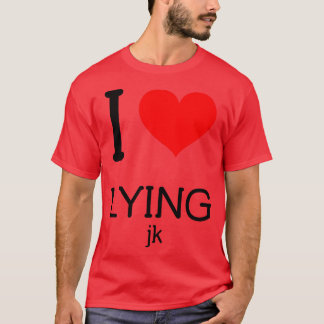 Camiseta Adoro mentir