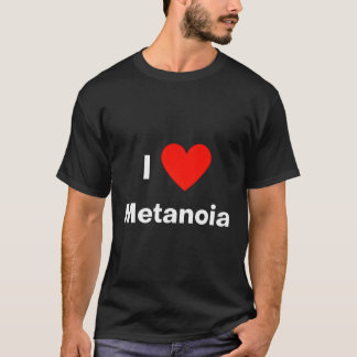 Camiseta Adoro Metanoia Com Um Vermelho