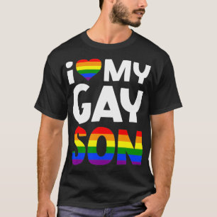 Camiseta Adoro Meu Filho Gay Mãe Família Pai Família LGBTQ