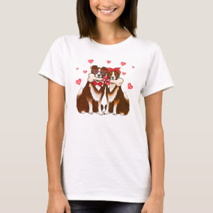 Camiseta Adoro meus cachorros, adoro meus animais de estima