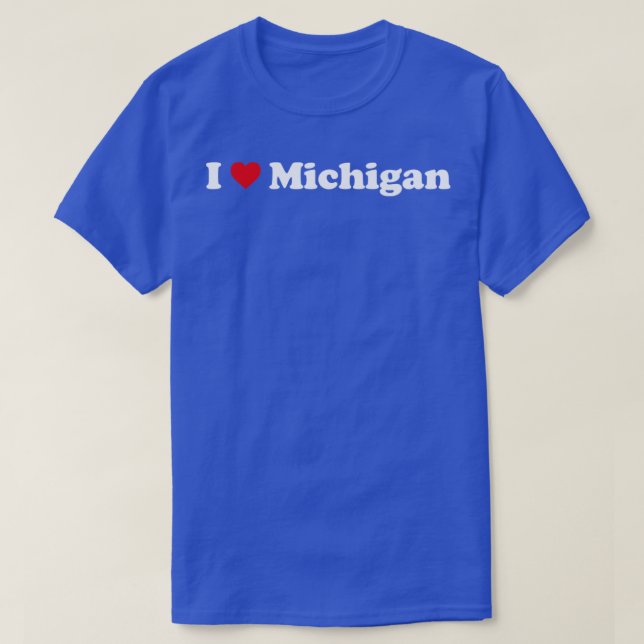 Camiseta Adoro Michigan (2) (Frente do Design)