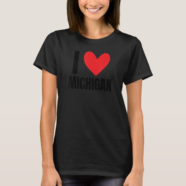 Camiseta Adoro Michigan Detroit Grand Rapids City Warren M (Frente)
