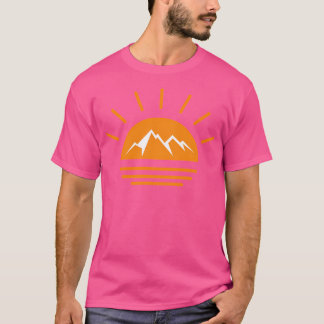 Camiseta Adoro Montanhas Sunset 3 Ativas