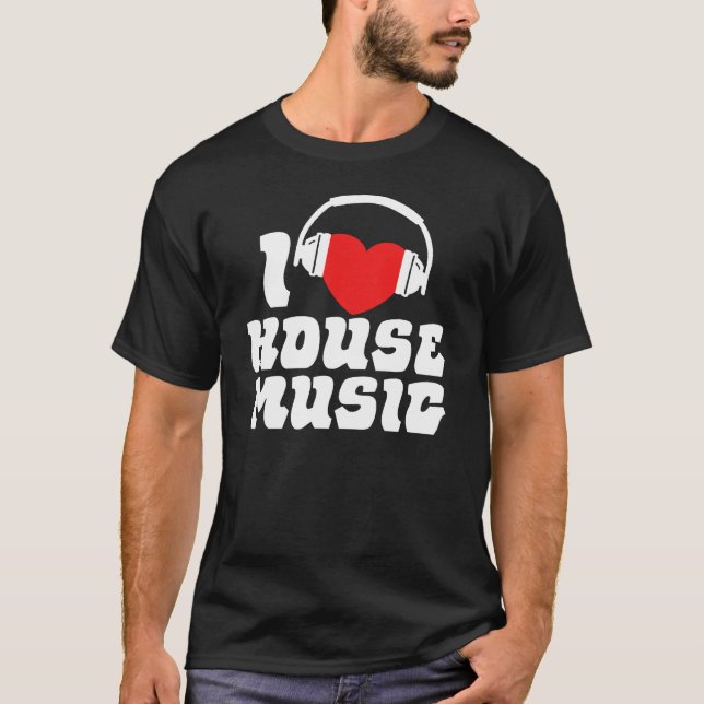 Camiseta Adoro Música House (Frente)