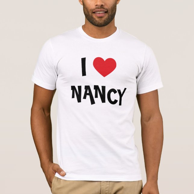 Camiseta Adoro Nancy) (Frente)