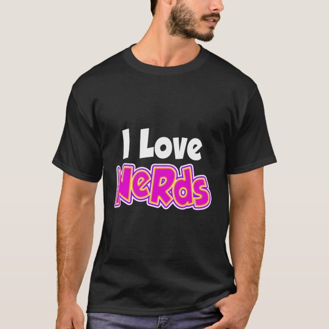 Camiseta Adoro Nerd (Frente)