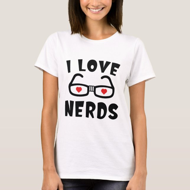 Camiseta Adoro Nerd (Frente)