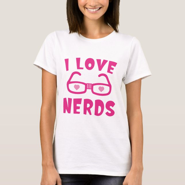 Camiseta Adoro Nerd (Frente)