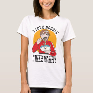 Camiseta Adoro Noodle Women White