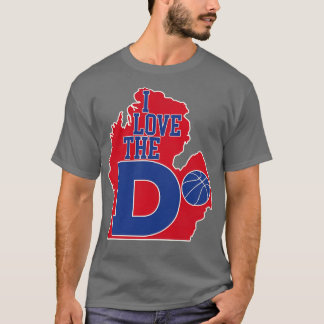 Camiseta Adoro o Basquete D Pistons
