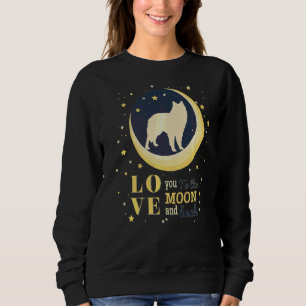 Camiseta Adoro O Cachorro De Shepheed Belga À Lua