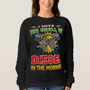 Camiseta Adoro O Cheiro De Diesel Na Manhã Mecânica