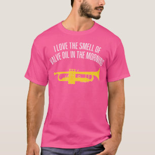 Camiseta Adoro O Cheiro Do Óleo De Válvula De Manhã - Diver