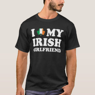 Camiseta Adoro o Dia de Patrick da minha Rua irlandesa