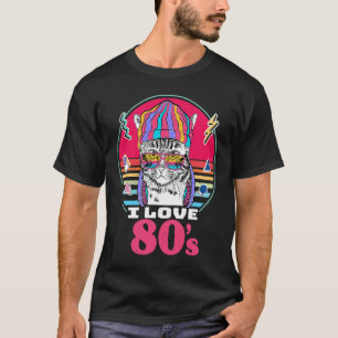 Camiseta Adoro o Estilo Oitenta Retroativo dos Anos 80
