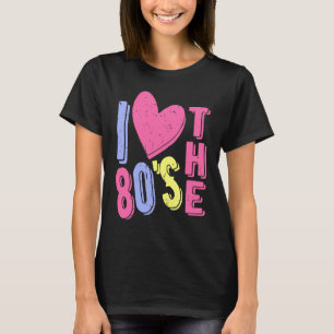 Camiseta Adoro O Estilo Vaporwave Oitenta Da Anos 80 Mulher