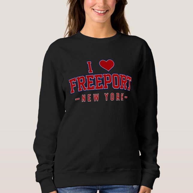 Camiseta Adoro o Freeport Nova Iorque (Frente)