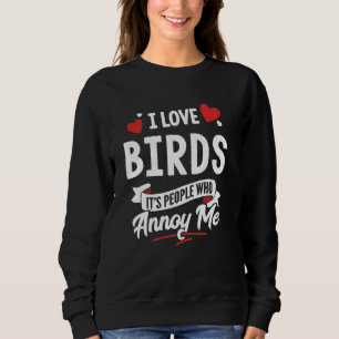 Camiseta Adoro o Gráfico de Pássaros - São as Pessoas que m