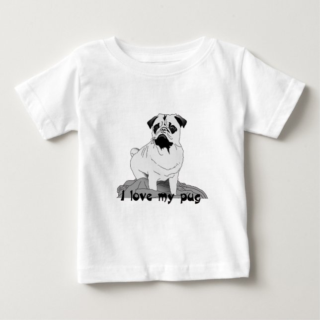 Camiseta Adoro o meu cachorro! (Frente)