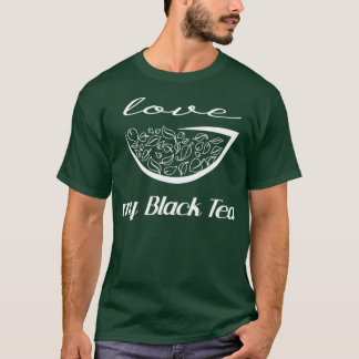 Camiseta adoro o meu chá preto