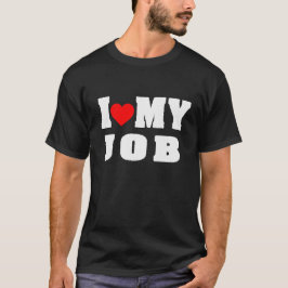 Camiseta Adoro O Meu Ensino De Trabalho