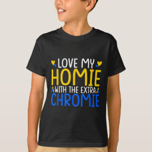 Camiseta Adoro O Meu Homie Com O Chromie Extra