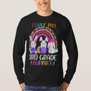 Camiseta Adoro O Meu Professor Bunnier Da 3ª Série Bunny Eg
