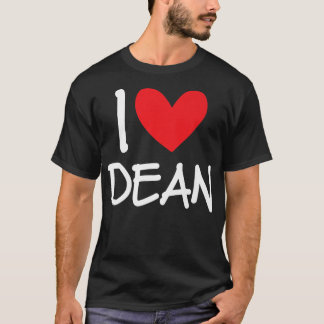 Camiseta Adoro o nome do reitor Homens Personalizados Cara 