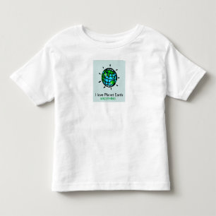 Camiseta Adoro o Planeta Terra - Selvagem - Conservação -