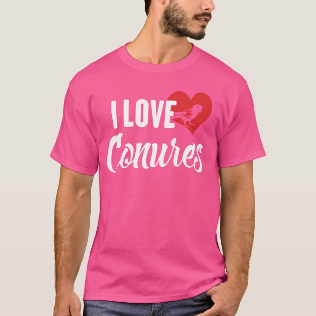Camiseta Adoro o Presente para Pássaros (Frente)