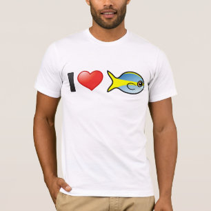 Camiseta Adoro o Yellowtail Snapper