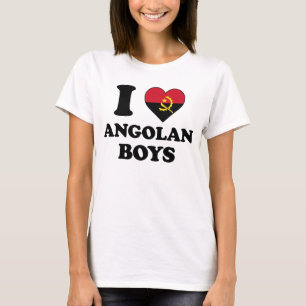 Camiseta Adoro os Angolanos