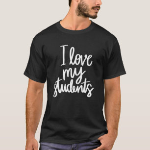 Camiseta Adoro Os Meus Alunos Professor Vida Engraçada Pro