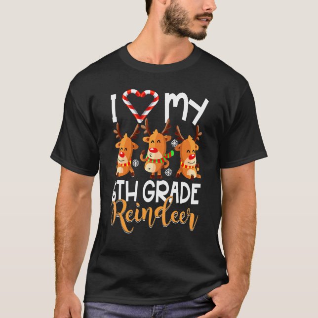 Camiseta Adoro Os Meus Estudantes Da 6 (Frente)