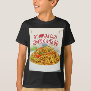Camiseta Adoro os meus macarrões