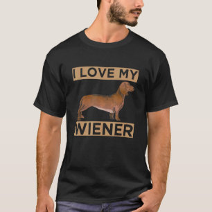 Camiseta Adoro Os Meus Presentes De Cachorro Engraçados E E