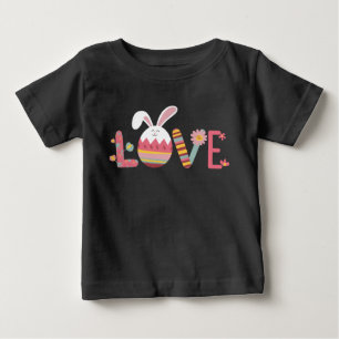 Camiseta Adoro ovos de Páscoa Coelho Bonito Bunny
