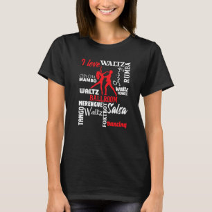 Camiseta Adoro Pair Cho, Instrutor de dança de salão