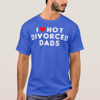 Camiseta Adoro Pais Divorciados Engraçados Coração Vermelho
