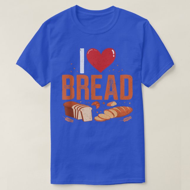 Camiseta Adoro Pão-Pão Proprietário Baking Lover Bakers Ent (Frente do Design)