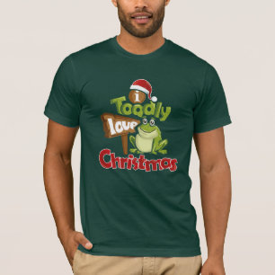 Camiseta Adoro Papais noeis Secretos Engraçados de Natal Pr